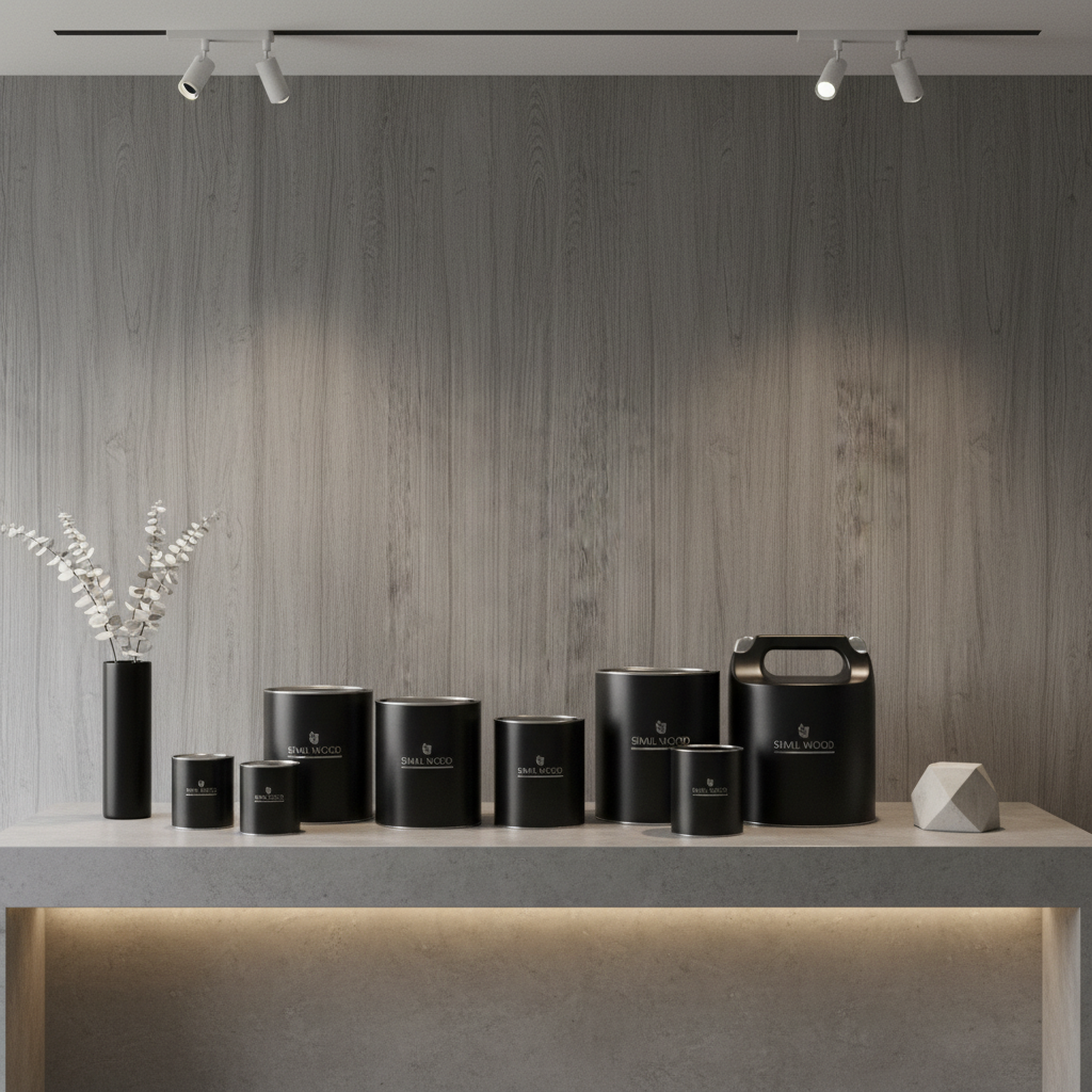 Simil Wood - Grey finish